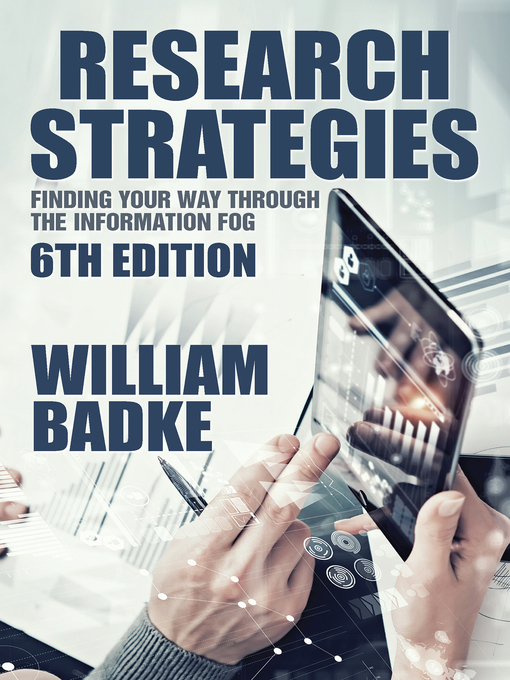 Title details for Research Strategies by William Badke - Available